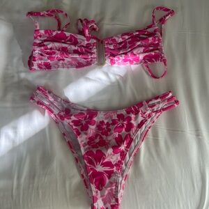 Floral bikini set